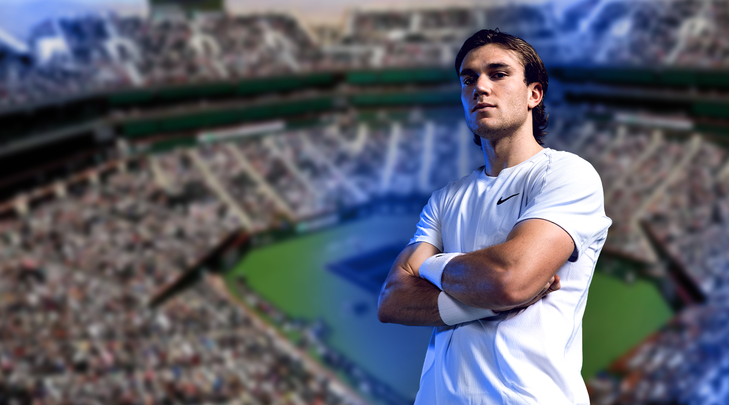 vyras už kurio teniso kortai