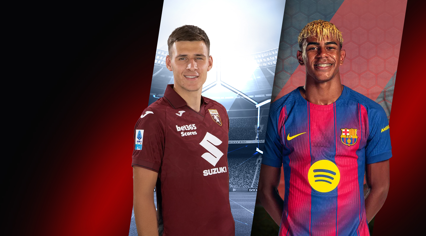 du futbolininkai raudonam fone